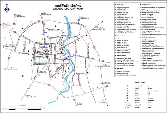 tour map chiang mai 2