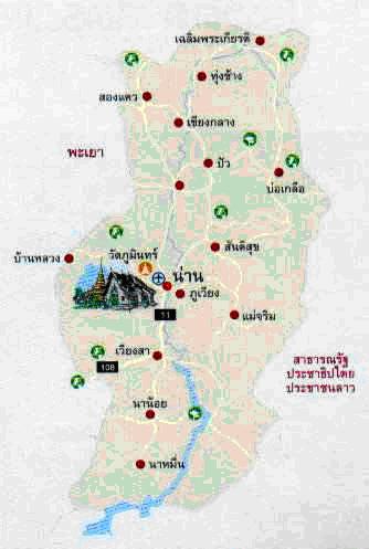 tour map nan