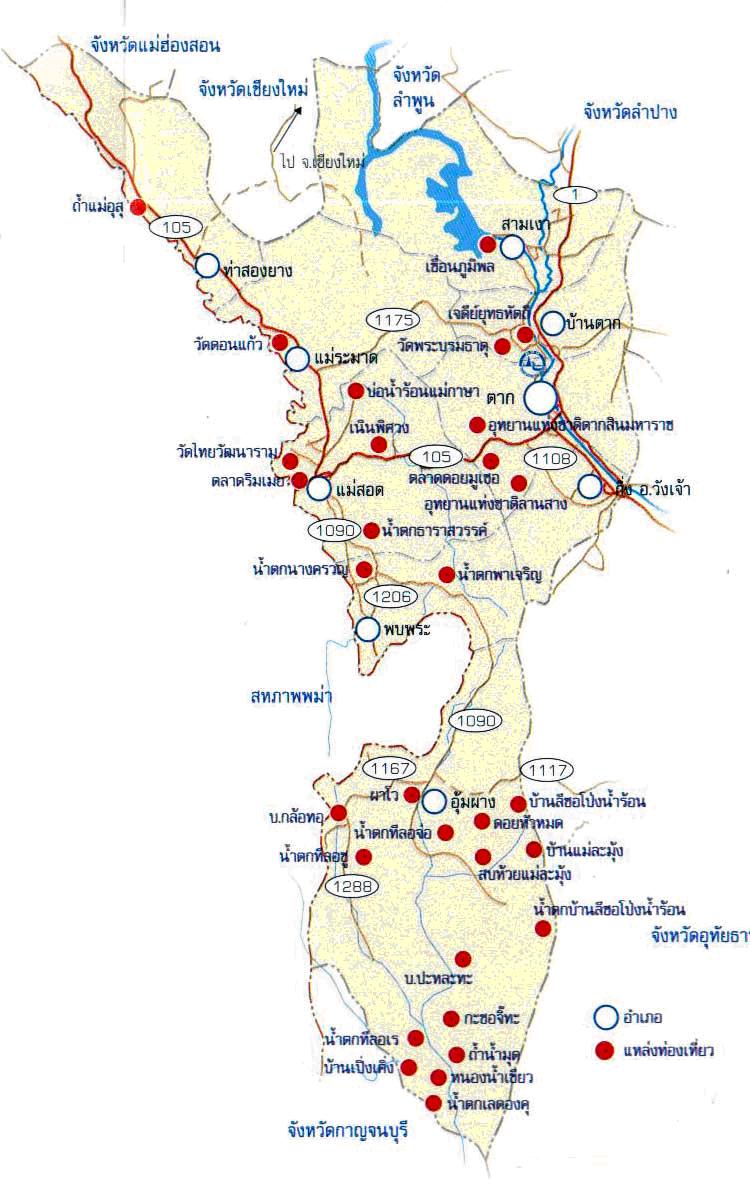 tour map tak