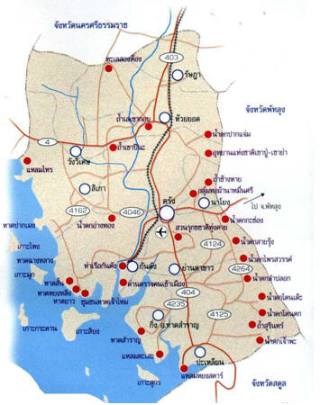 tour map trang