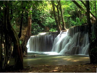 tour wang nam wing waterfall nakhon sawan